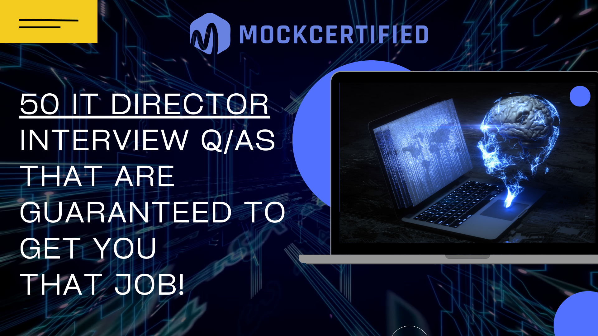 50 IT Director Interview Q/aS THAT ARE GUARANTEED TO GET YOU THAT JOB!