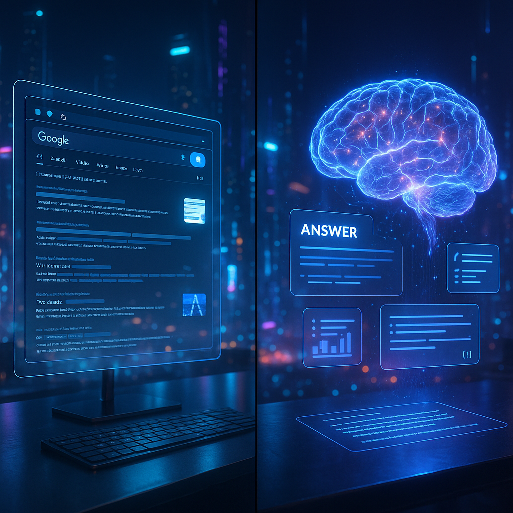 Futuristic Search Evolution - GEO vs SEO